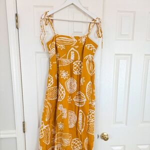 Petal and Pup Sloane Tropical Print Maxi Dress
